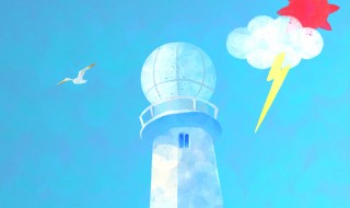 気象台と天気図202103
